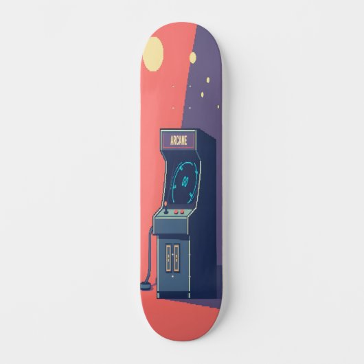 8-bits Ride Edition 3 Persoonlijk Skateboard (Voorkant)