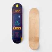 8-bits Ride Edition 4 Persoonlijk Skateboard (Voorkant)