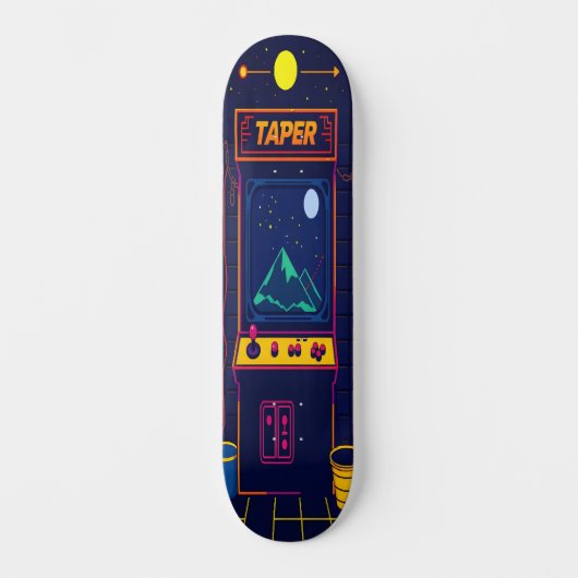 8-bits Ride Edition 4 Persoonlijk Skateboard (Voorkant)