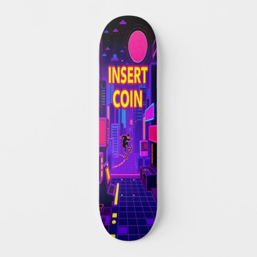8-bits Ride Edition 5 Persoonlijk Skateboard (Voorkant)