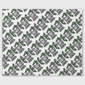 8-bits Robin Hood meme T-Shirts Cadeaupapier (Vlak)