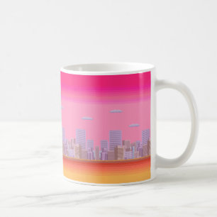 8-bits Skyline Koffiemok