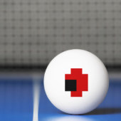 8-bits Spooky Red Eye Ping-Pong Ball (Net)