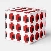 8-bits Spooky Red Eyes Bedankdoosjes (Achterkant)