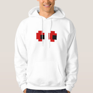 8-bits Spooky Red Eyes Hoodie
