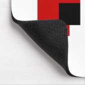 8-bits Spooky Red Eyes Muismat (Hoek)