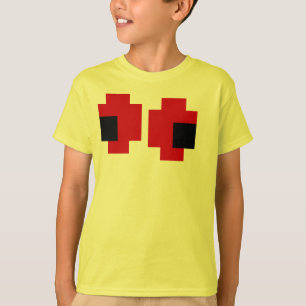 8-bits Spooky Red Eyes T-shirt