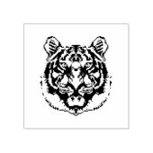 8-bits tijger rubberstempel (Afrduk)