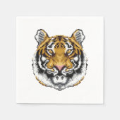 8-bits tijger servet (Voorkant)