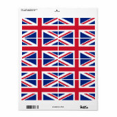 8-bits Uniepixelaansluiting Etiket (Full Sheet)