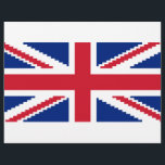 8-bits Uniepixelaansluiting Flyer<br><div class="desc">Union Pixel Jack UK Flag  8 Bit Pixel Art. Wereldbol Trotters is gespecialiseerd in idiosyncratische beelden van rond het wereldbol. Hier vindt u unieke Wenskaarten,  Briefkaarten,  Posters,  Muismatten en meer.</div>