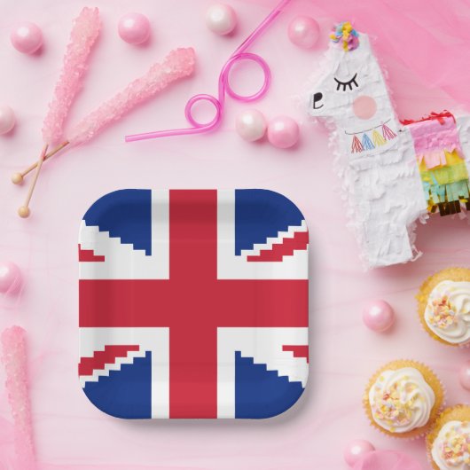 8-bits Uniepixelaansluiting Papieren Bordje (Feest)