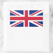 8-bits Uniepixelaansluiting Rechthoekige Sticker (Tas)