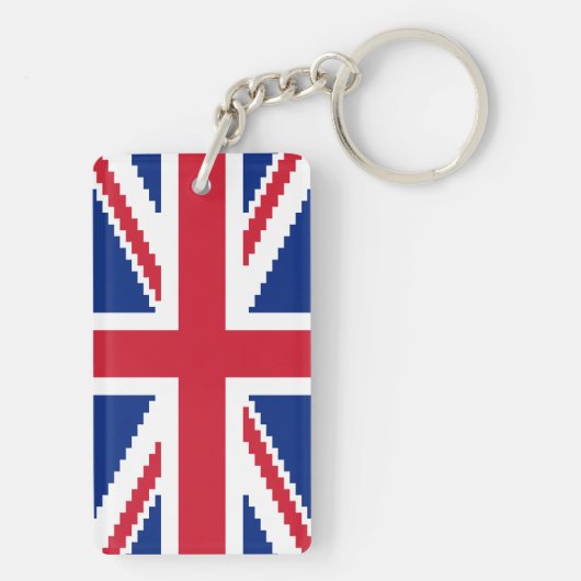 8-bits Uniepixelaansluiting Sleutelhanger (achterkant)