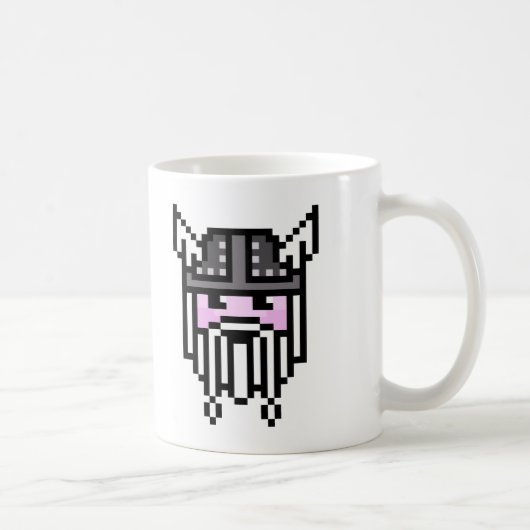 8-bits Viking Koffiemok (Rechts)