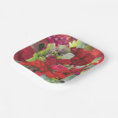 8 Borden op basis van inwendig papier met kerstthe Papieren Bordje (Gebogen)