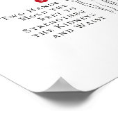 8 Brocades Ba Duan Jin QiGong Poster (Hoek)