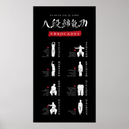 8 Brocades Ba Duan Jin QiGong Poster