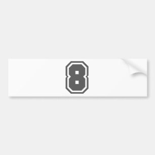 8 BUMPERSTICKER