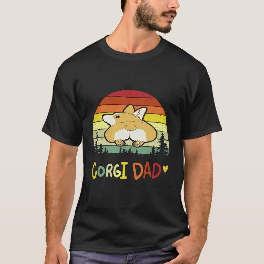 8 Corgi Vader Corgi T-shirt (Voorkant)