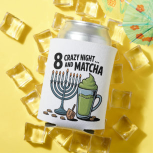 8 Crazy Nights en Matcha Chanoeka Joodse Jood Blikjeskoeler