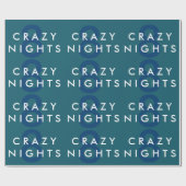 8 Crazy Nights Hanukkah Wrapping Paper Cadeaupapier (Vlak)