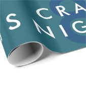 8 Crazy Nights Hanukkah Wrapping Paper Cadeaupapier (Rol Hoek)