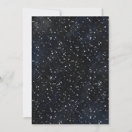 8 Crazy Nights | Uitnodiging van de partij Hanukka (Achterkant)