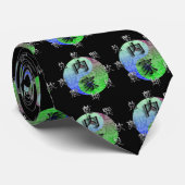 8 diagrammen Stropdas (Opgerold)