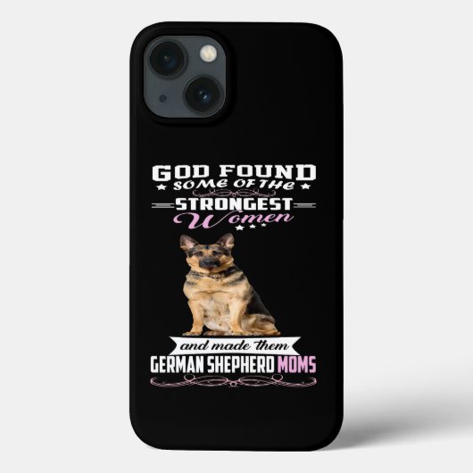 8 Duitse Herder Moeder God vond een aantal van de  Case-Mate iPhone Case (Achterkant)