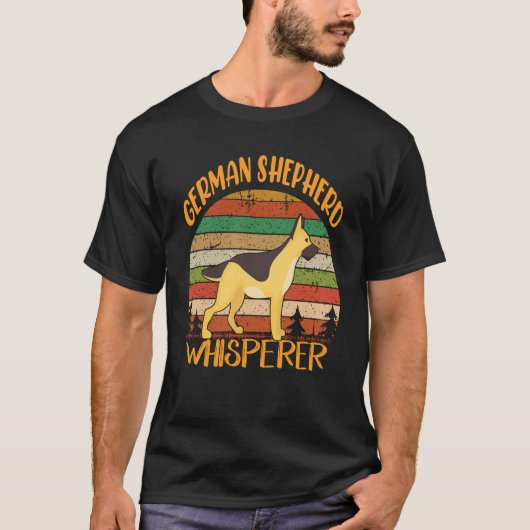 8 Duitse Herdersfluisteraar T-shirt (Voorkant)