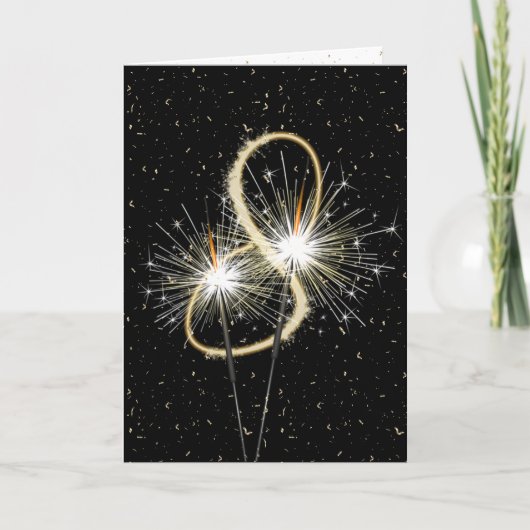 8 ^ e huwelijksdag kaart (Voorkant)