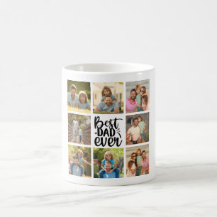 8 Foto Collage Beste pap ooit Koffiemok