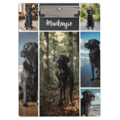 8 Foto Collage en Tekst Gepersonaliseerd Klembord (Voorkant)