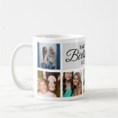 8 Foto Collage Happy Birthday Coffee Mok (Links)