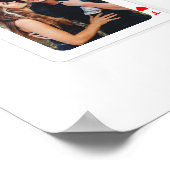 8 Foto Collage Hoe Gelukkig Zijn Wij Speelkaarten Poster (Hoek)