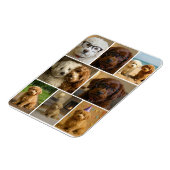 8 Foto Collage Persoonlijk Aangepast Magneet (Linkerzijde)