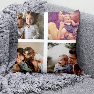 8 Foto Collage Persoonlijk Kussen