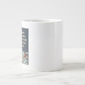 8 Foto Collage Sentiment Vaderdag Verjaardag Grote Koffiekop (Voorkant)