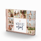 8 Foto Collage World's Best Mam Photo Block (Rechts)