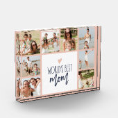 8 Foto Collage World's Best Mam Photo Block (Links)