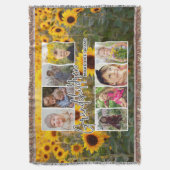 8 Foto "Grootouders maken het leven groot" Deken (Voorkant Verticaal)