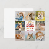 8 foto-inkuvelpet waarvan ik geloof in Santa Paw-K (Voorkant / Achterkant)