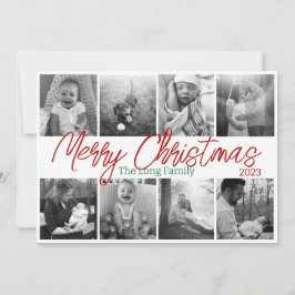 8 Foto Kerst Kaart