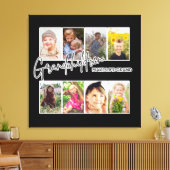 8 Foto "Kleinkinderen maken het leven groot" Canvas Afdruk (Insitu (Woonkamer))