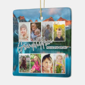 8 Foto "Kleinkinderen maken het leven groot" Keramisch Ornament (Links)