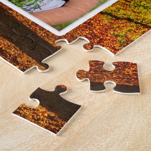 8 Foto "Kleinkinderen maken het leven groot" Legpuzzel (Zijkant)