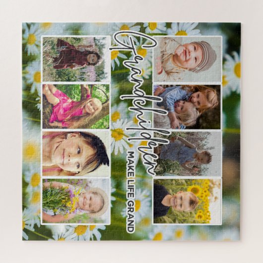 8 Foto "Kleinkinderen maken het leven groot" Legpuzzel (Horizontaal)