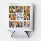 8 Fotocollage All Occasion World's Best Father Blikjeskoeler (Voorkant)