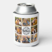 8 Fotocollage All Occasion World's Best Father Blikjeskoeler (Blikje Achterkant)